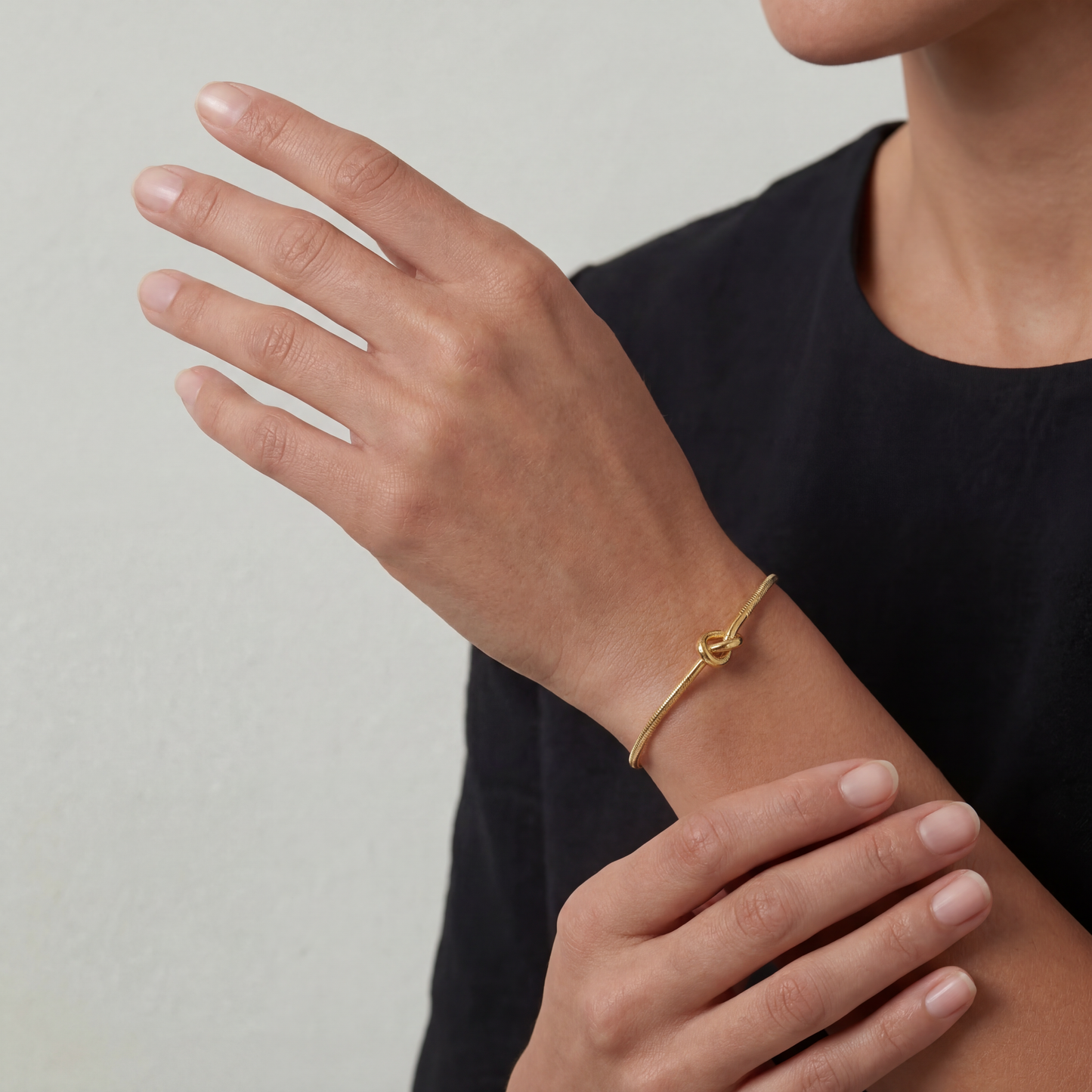 Knoten Gold - Armband