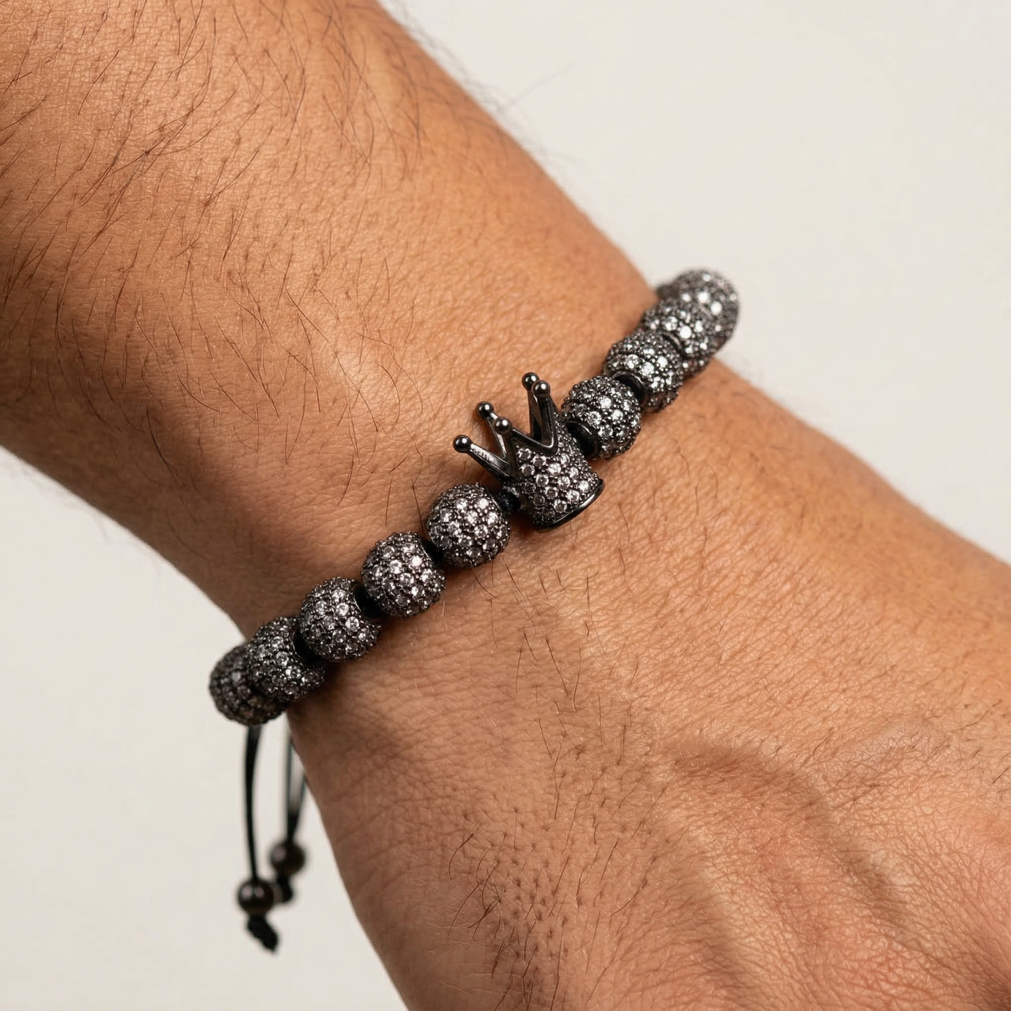 Krone Kugel - Armband