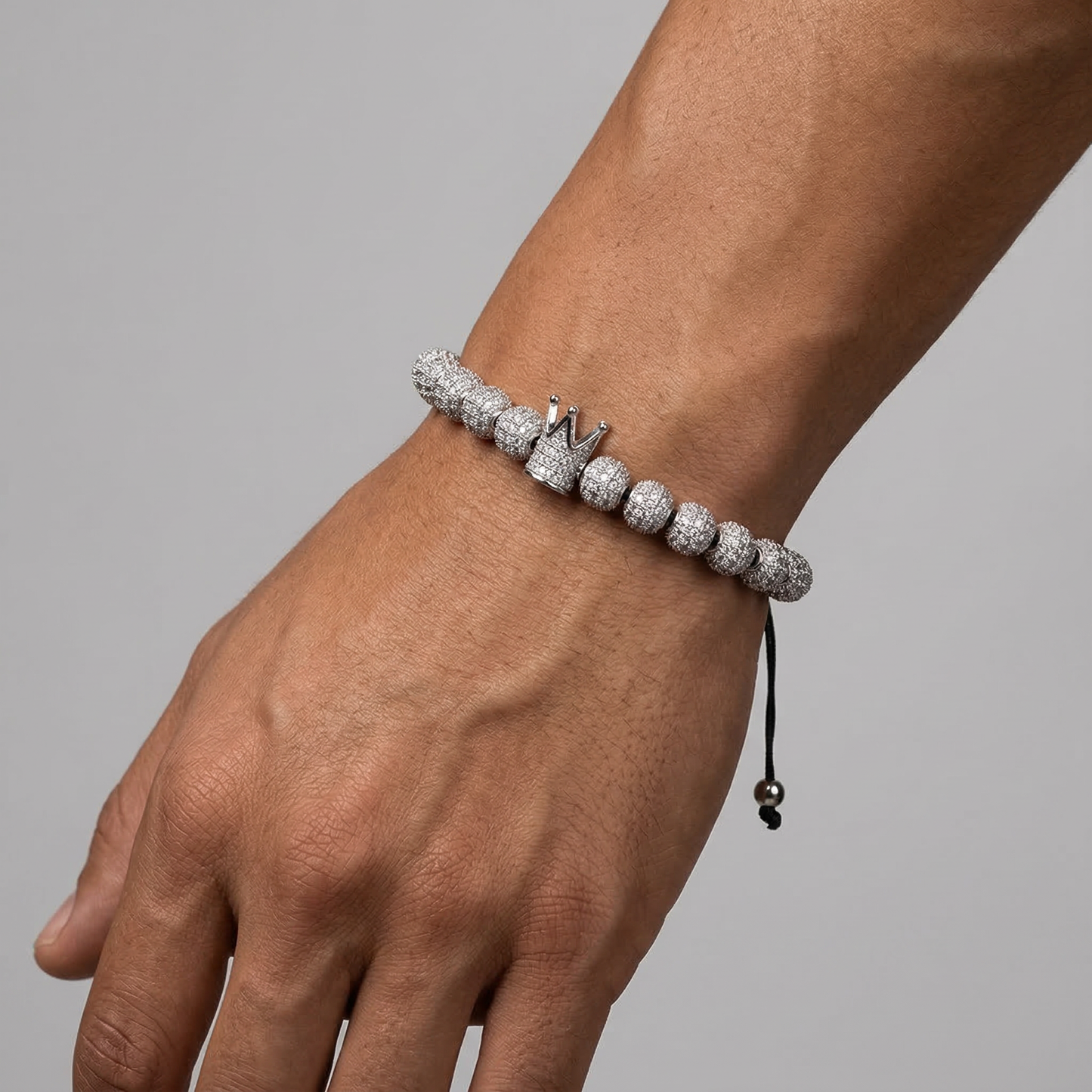 Krone Kugel - Armband