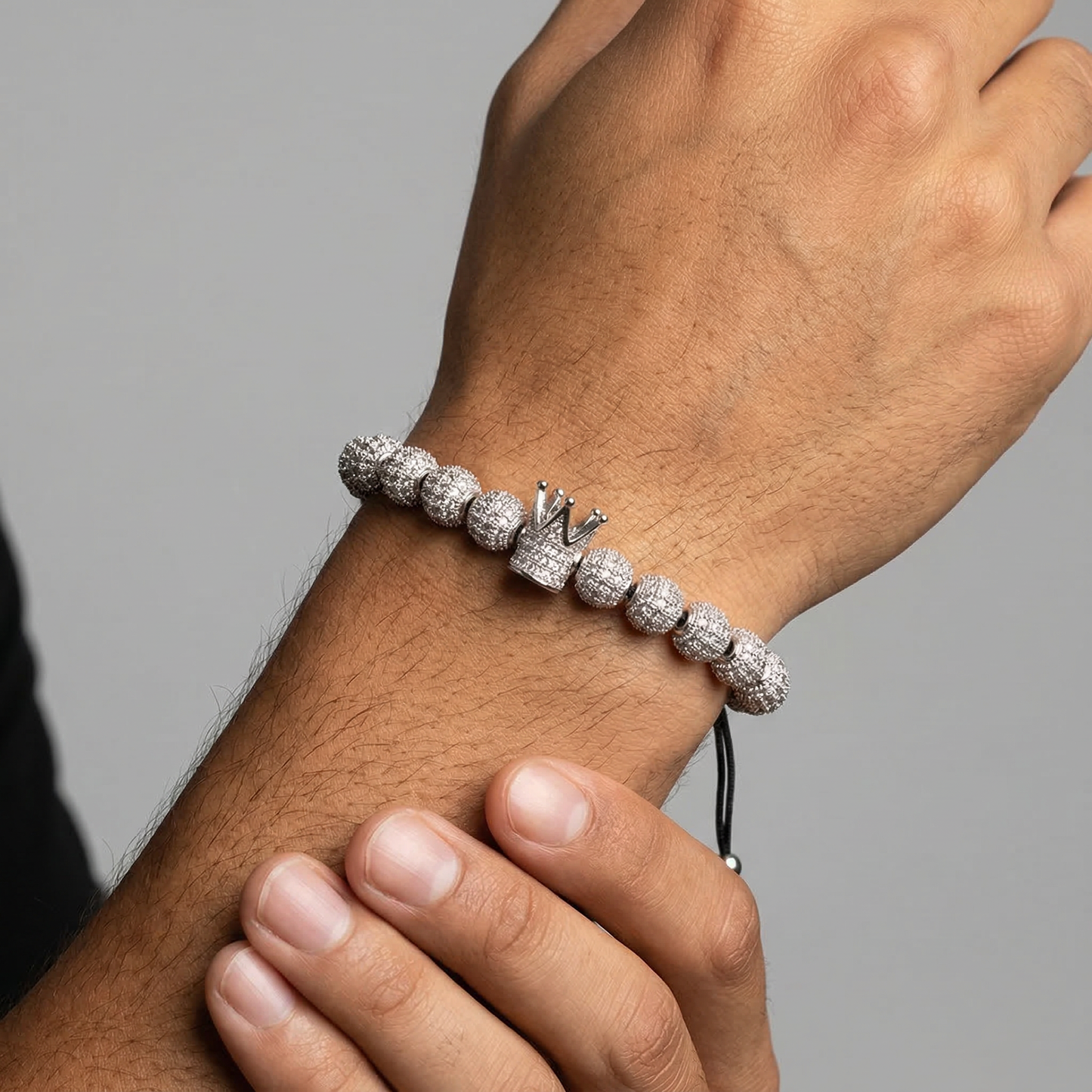 Krone Kugel - Armband