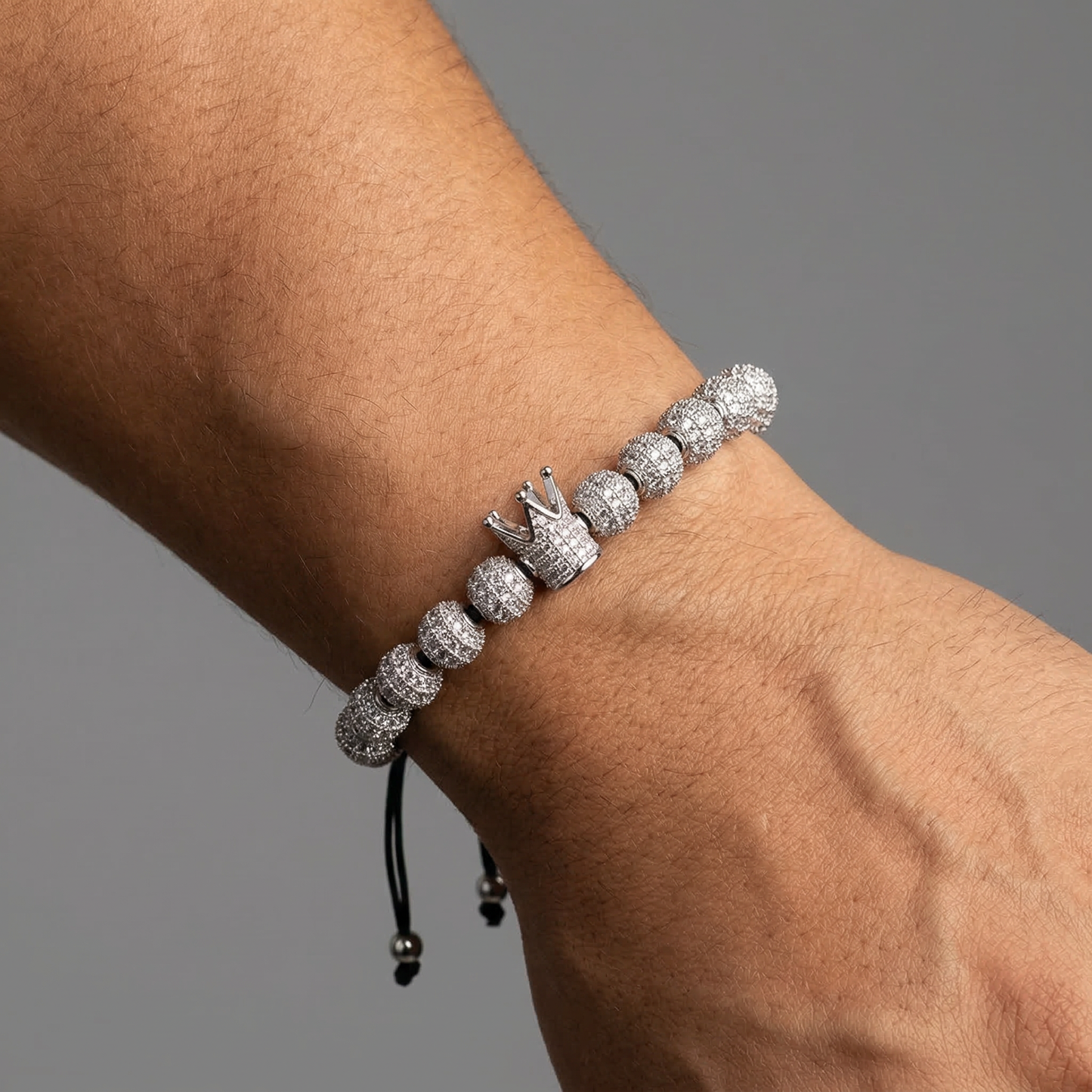 Krone Kugel - Armband