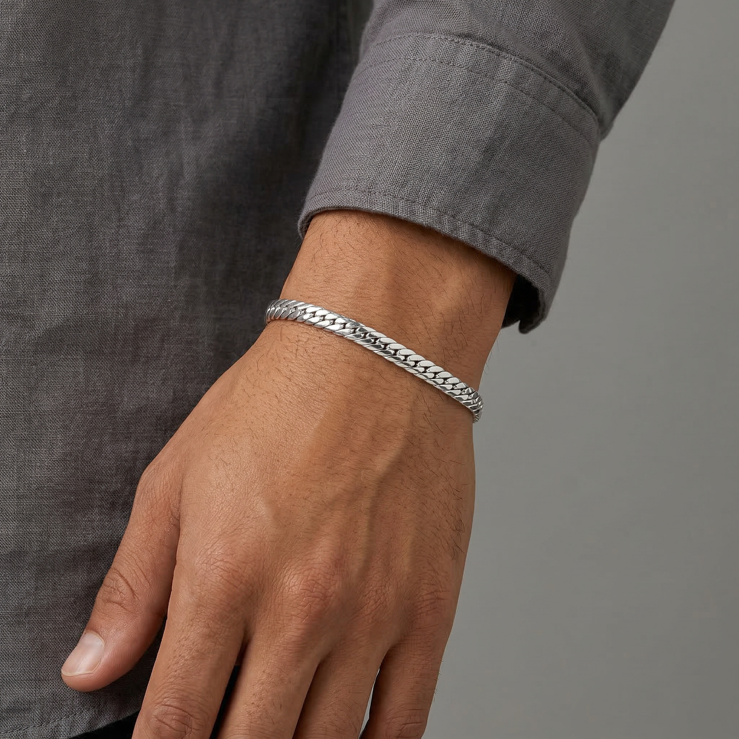 Cuban Snakechain  - Armband