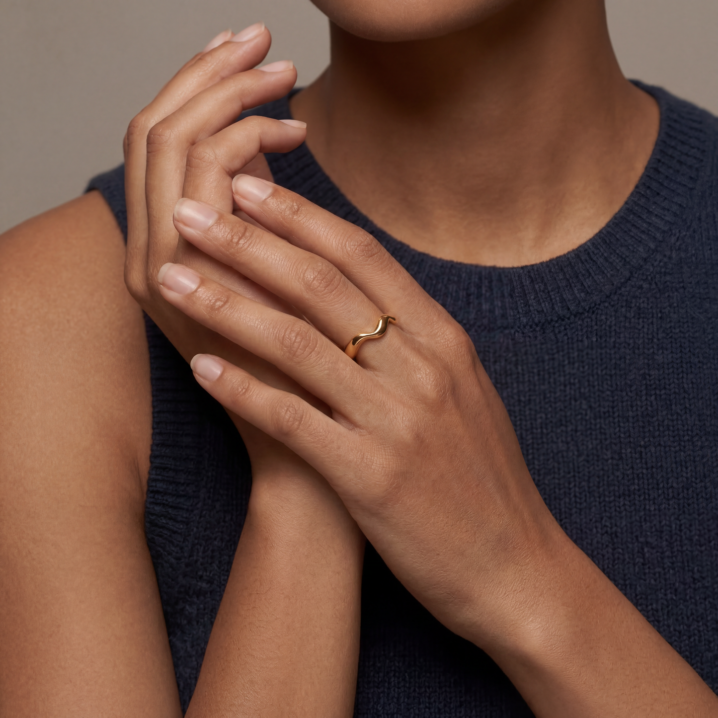Goldwellen - Ring