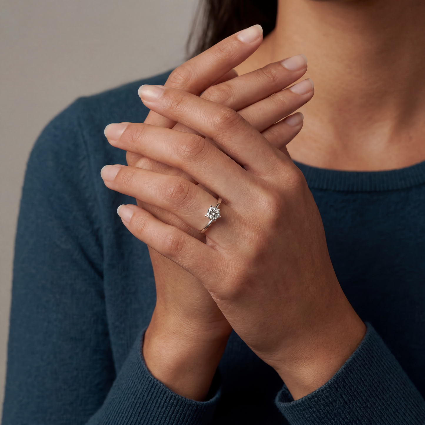 Diamant Herz - Ring