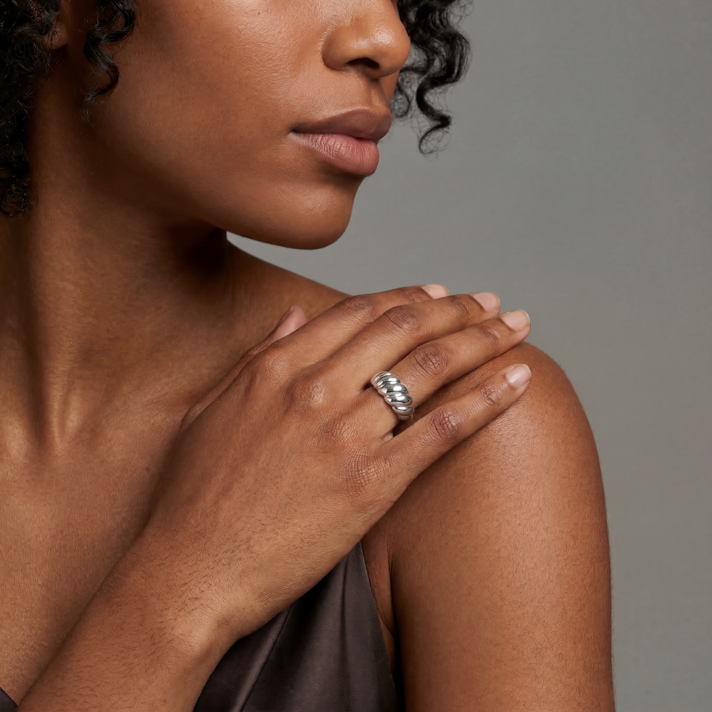 Gold Kordel - Ring
