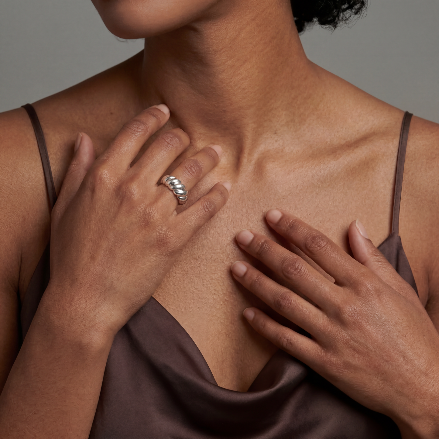 Gold Kordel - Ring