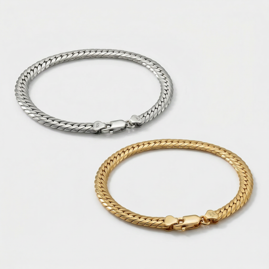 Cuban Snakechain  - Armband