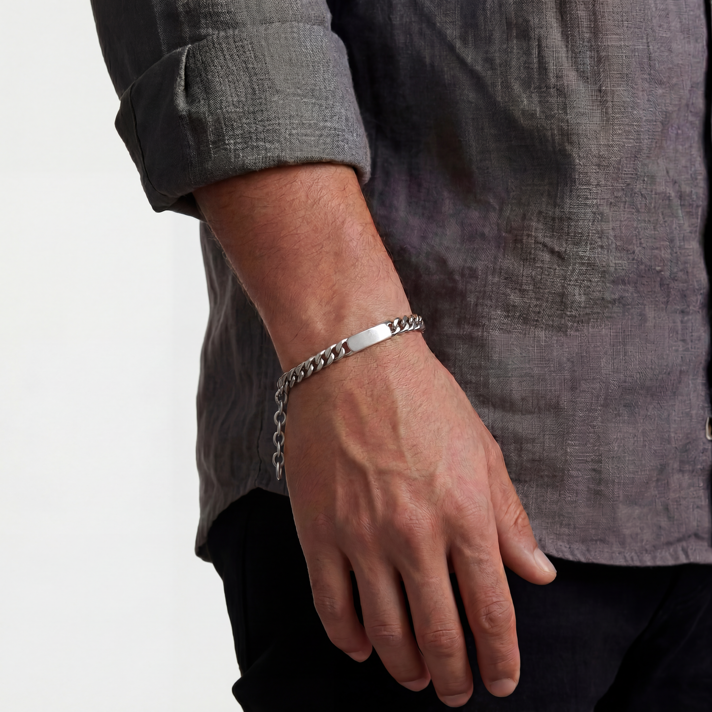 Silberlabel - Armband