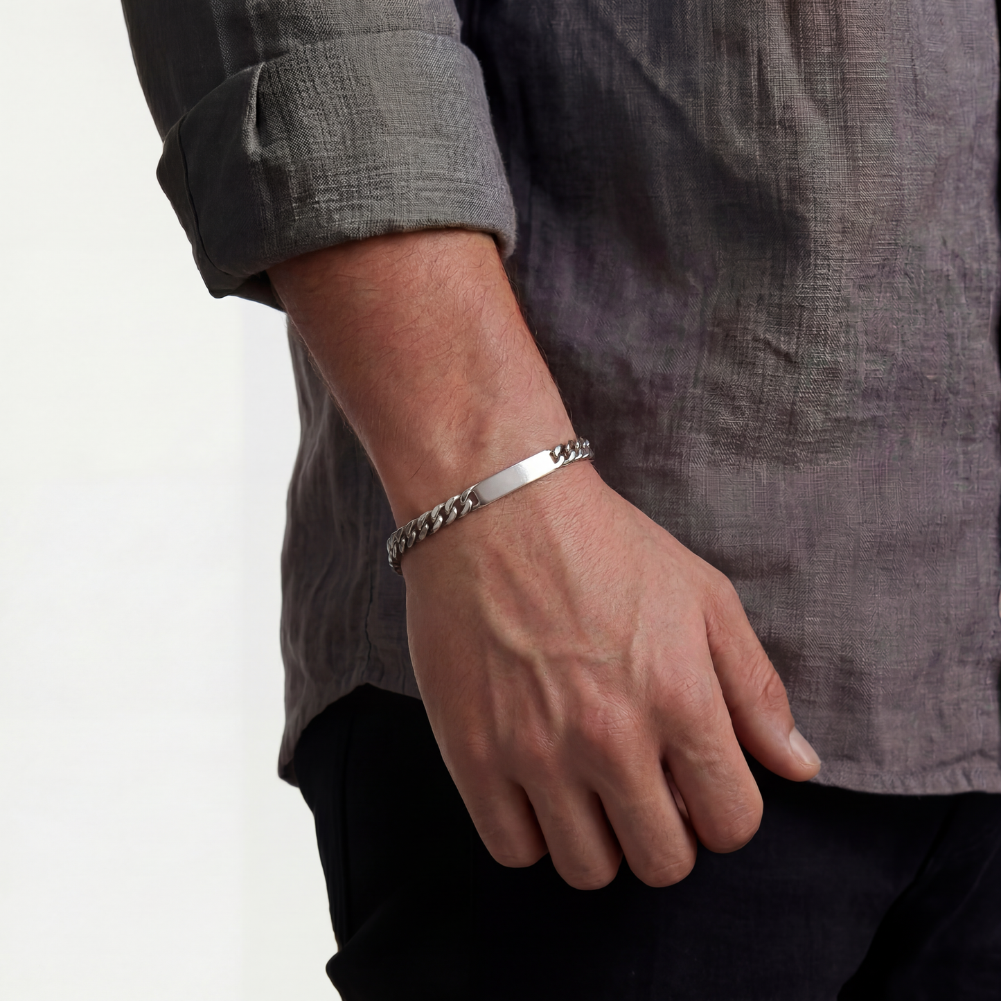 Silberlabel - Armband