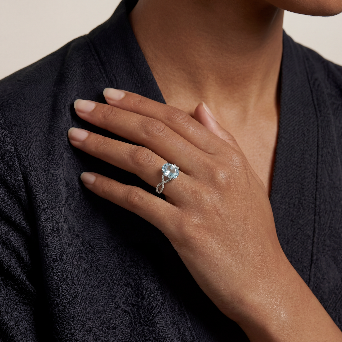 Nano Morganit - Ring