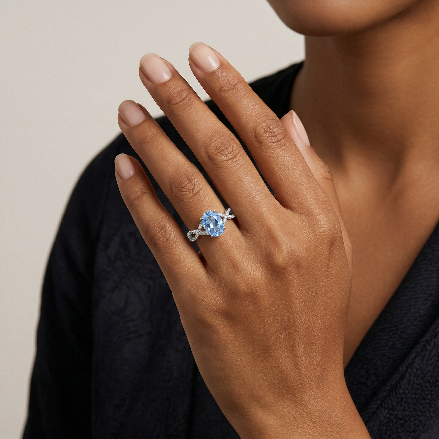 Nano Morganit - Ring